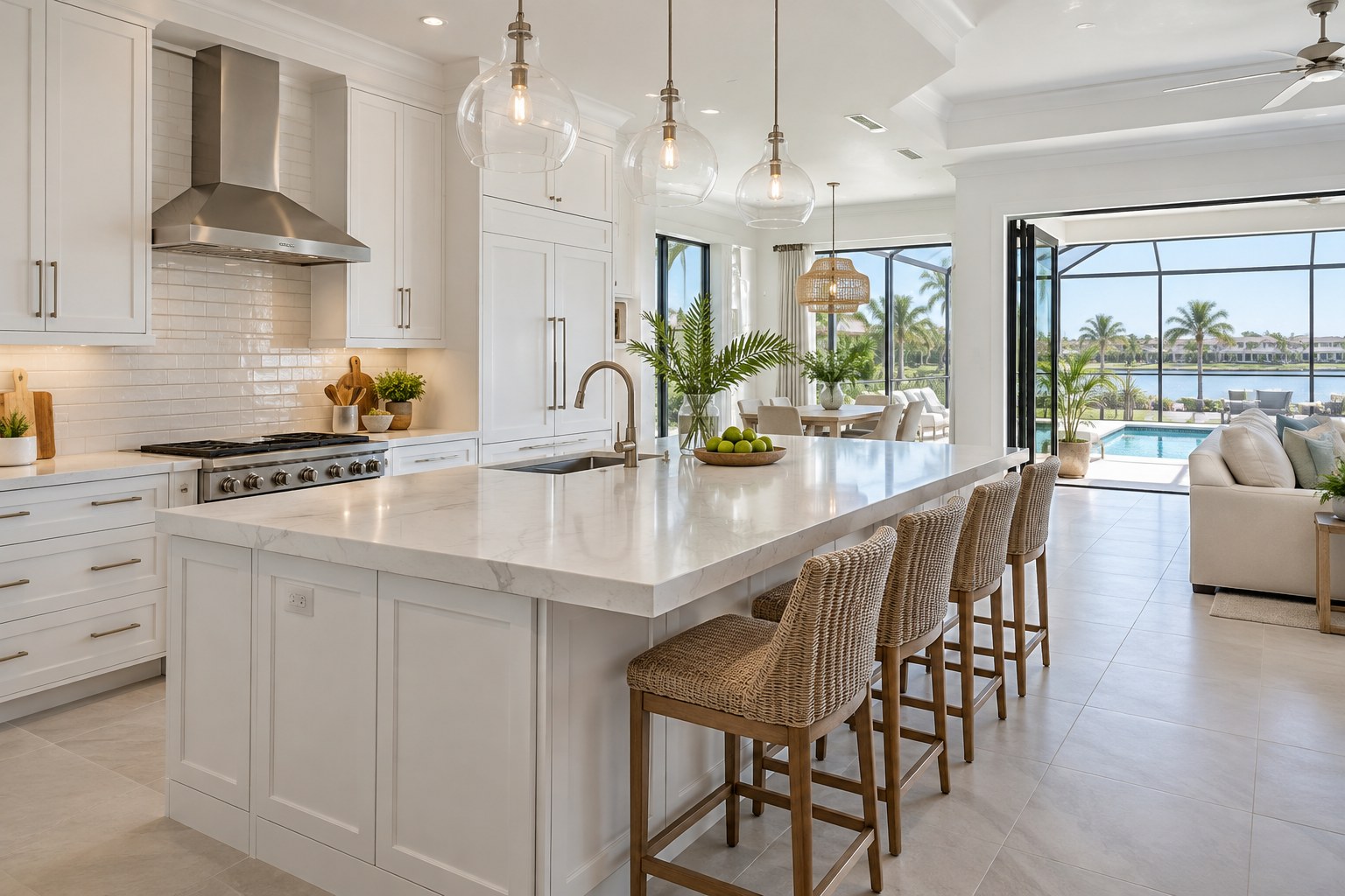 A Southwest Florida home, illustrative